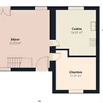Ferienhaus Charmante Pour 6 Avec Jardin *