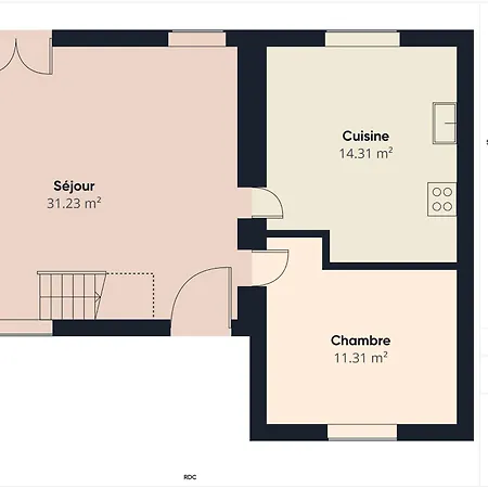Holiday home Charmante Pour 6 Avec Jardin *